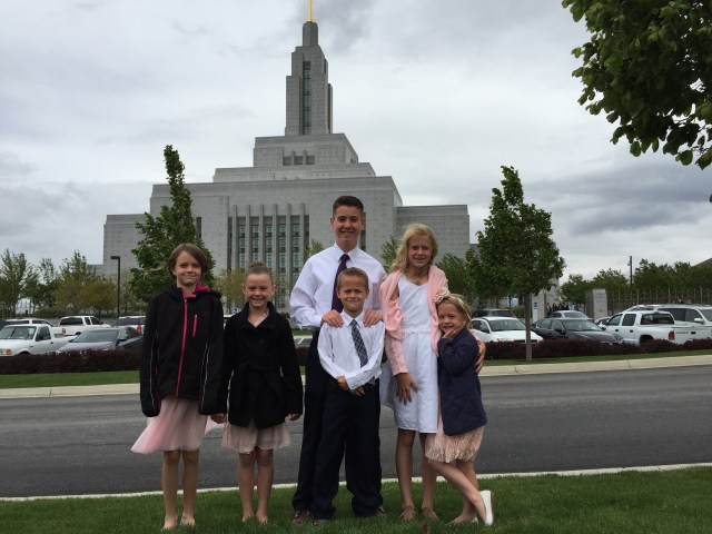 At the Draper Temple