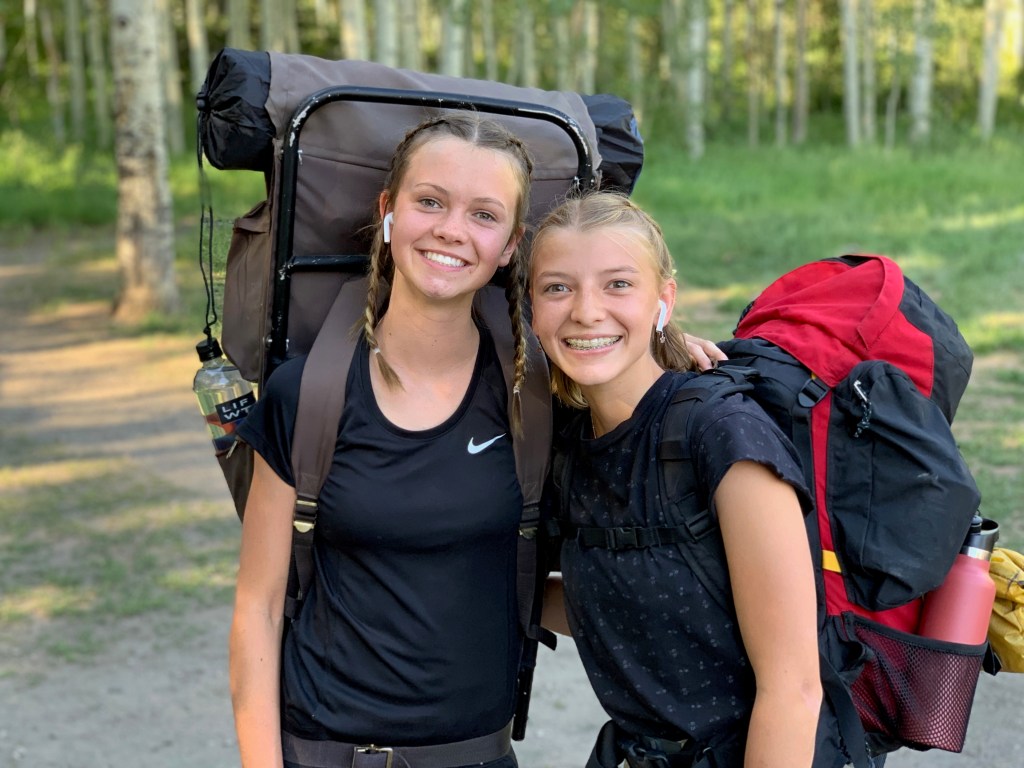 Backpacking friends