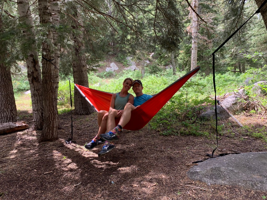 Hammocking at the camp site by the Second Hamongog