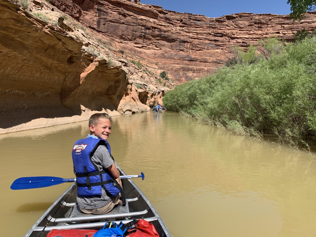 Drew exploring Tenmile canyon