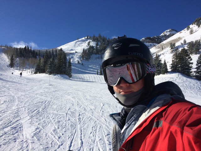 Selfie on back mountain
